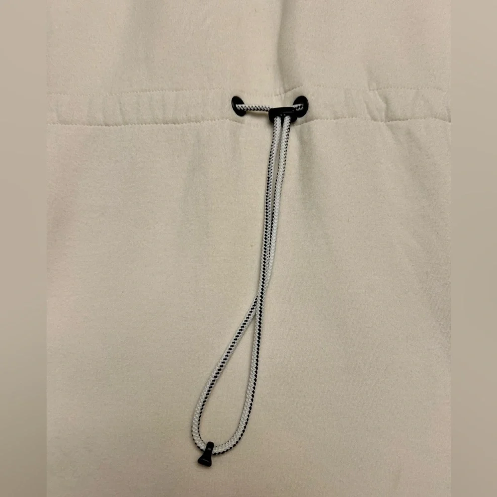Varley Cream Drawstring Funnel Neck Pullover - Picture 9 of 16